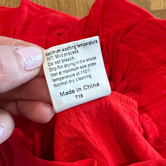 Exlura | Women's Red Set - Picture 7 of 14